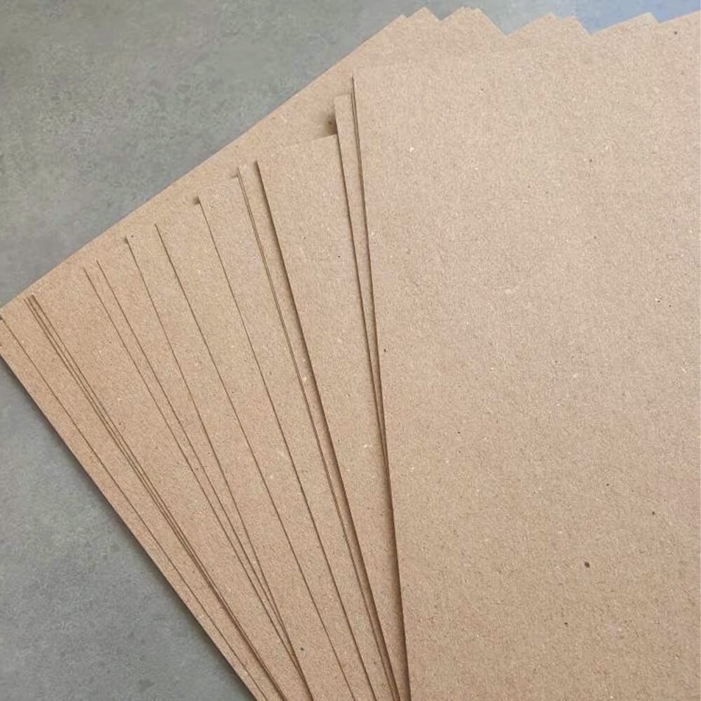 Brown & White Kraft