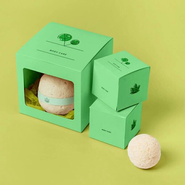 Custom Bath Bomb Boxes