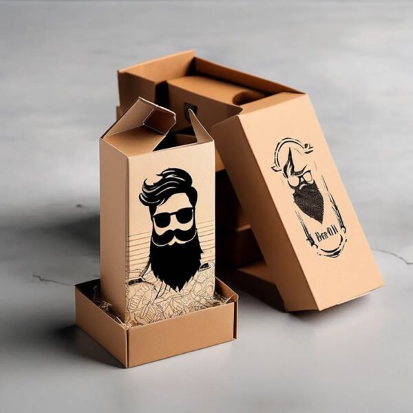 Custom Beard Oil Boxes